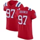Alan Branch ＃97 New England Patriots Elite Vapor Untouchable Alternate Jersey - Men's Red