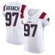 Alan Branch ＃97 New England Patriots Elite Vapor Untouchable Jersey - Men's White