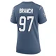 Alan Branch ＃97 New England Patriots Game Storm 2025 Rivalries Collection Jersey - Women's Blue