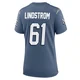 Alec Lindstrom ＃61 New England Patriots Game Storm 2025 Rivalries Collection Jersey - Women's Blue