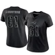 Alec Lindstrom ＃61 New England Patriots Limited Reflective Jersey - Women's Black