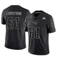 Alec Lindstrom ＃61 New England Patriots Limited Reflective Super Bowl LX Patch Jersey - Youth Black