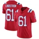 Alec Lindstrom ＃61 New England Patriots Limited Vapor Untouchable Alternate Jersey - Youth Red