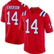 Alex Erickson ＃14 New England Patriots Game Alternate Jersey - Men's Red