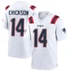 Alex Erickson ＃14 New England Patriots Game Jersey - Youth White