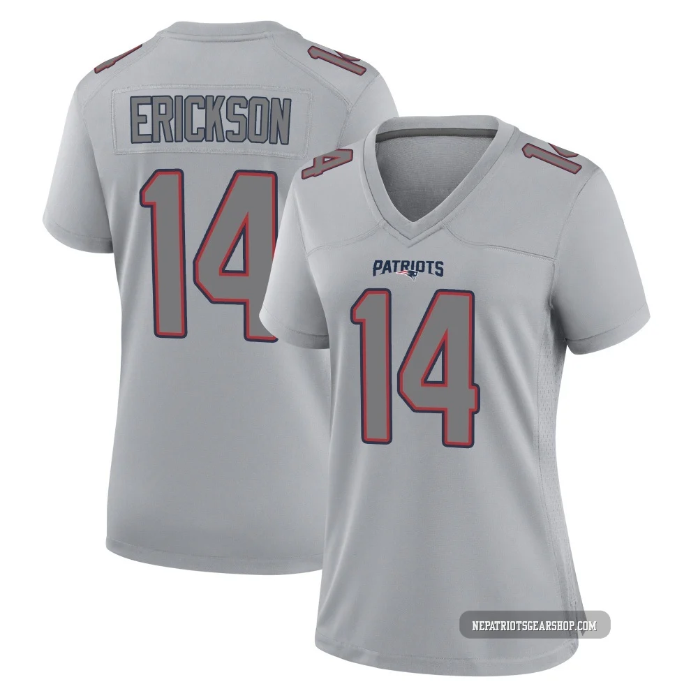 Alex Erickson ＃14 New England Patriots Game Silver Atmosphere Fashion Jersey - Women's