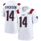 Alex Erickson ＃14 New England Patriots Game Super Bowl LX Patch Jersey - Men's White