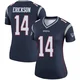 Alex Erickson ＃14 New England Patriots Legend Jersey - Women's Navy