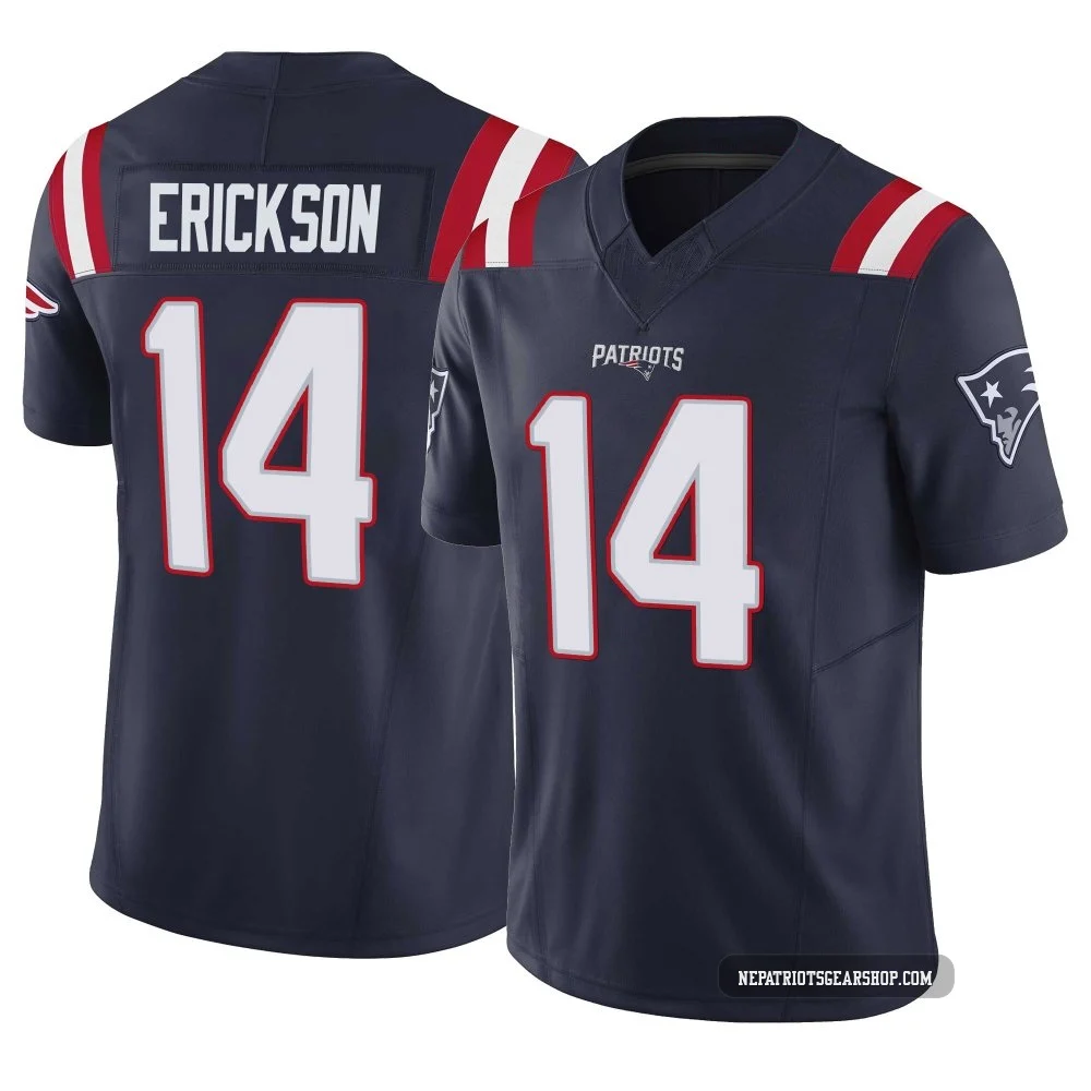 Alex Erickson ＃14 New England Patriots Limited Vapor F.U.S.E. Jersey - Men's Navy