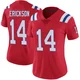 Alex Erickson ＃14 New England Patriots Limited Vapor Untouchable Alternate Jersey - Women's Red