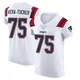 Alijah Vera-Tucker ＃75 New England Patriots Elite Vapor Untouchable Jersey - Men's White
