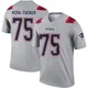 Alijah Vera-Tucker ＃75 New England Patriots Legend Inverted Jersey - Youth Gray