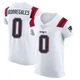 Andres Borregales ＃0 New England Patriots Elite Vapor Untouchable Jersey - Men's White