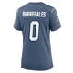 Andres Borregales ＃0 New England Patriots Game Storm 2025 Rivalries Collection Jersey - Women's Blue