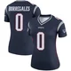 Andres Borregales ＃0 New England Patriots Legend Jersey - Women's Navy