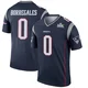 Andres Borregales ＃0 New England Patriots Legend Super Bowl LX Patch Jersey - Men's Navy