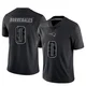 Andres Borregales ＃0 New England Patriots Limited Reflective Jersey - Men's Black