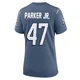 Andrew Parker Jr. ＃47 New England Patriots Game Storm 2025 Rivalries Collection Jersey - Women's Blue