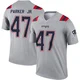Andrew Parker Jr. ＃47 New England Patriots Legend Inverted Jersey - Men's Gray
