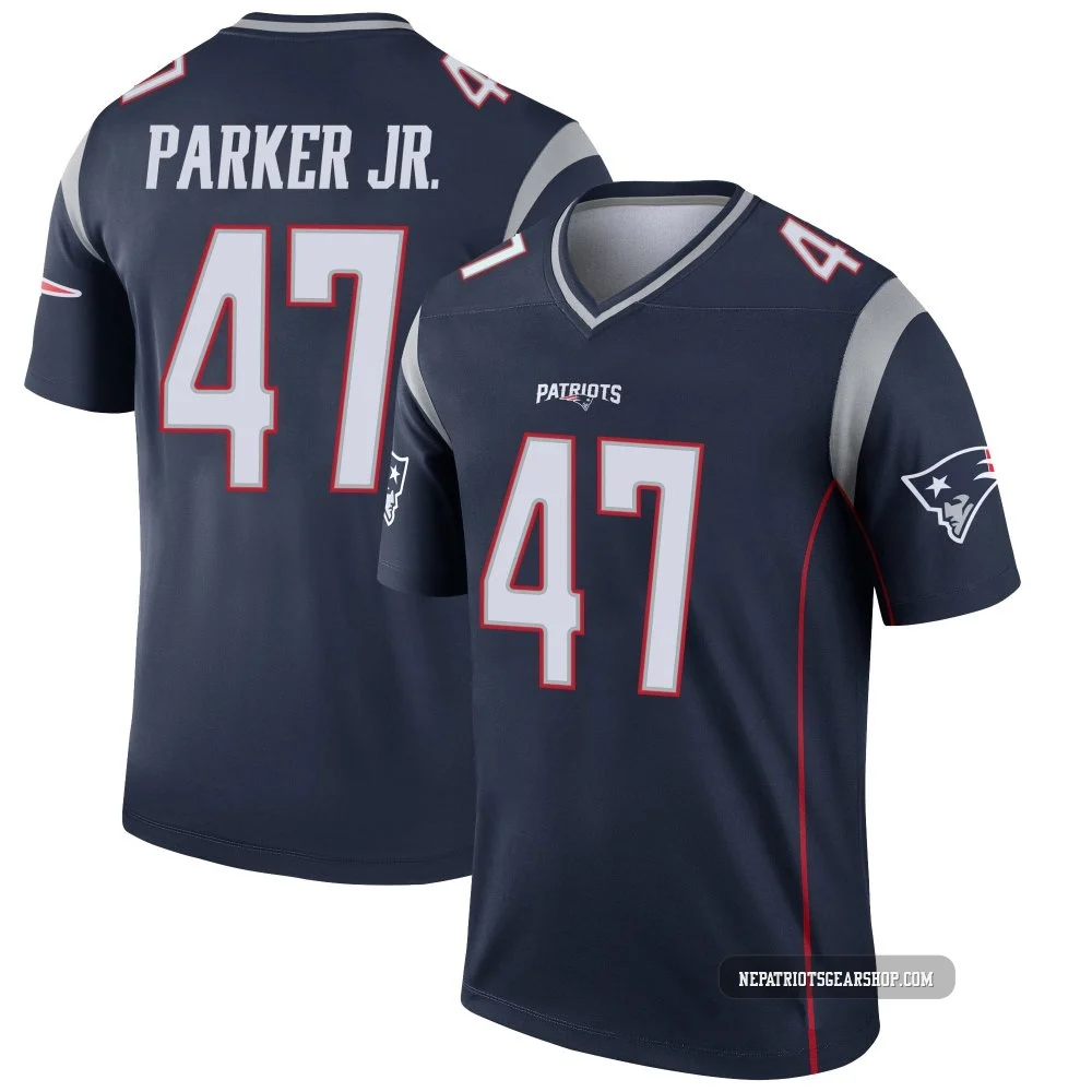 Andrew Parker Jr. ＃47 New England Patriots Legend Jersey - Men's Navy
