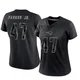 Andrew Parker Jr. ＃47 New England Patriots Limited Reflective Jersey - Women's Black