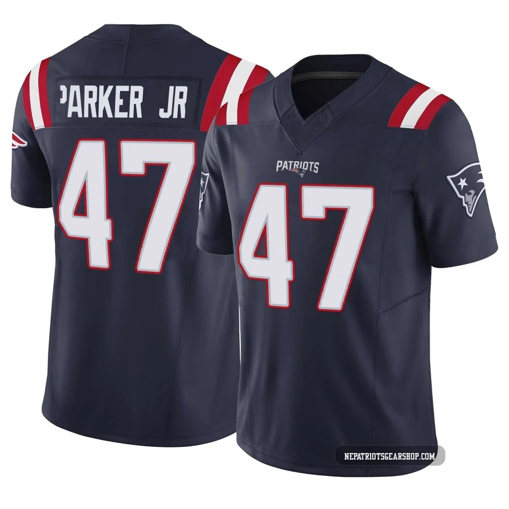 Andrew Parker Jr. ＃47 New England Patriots Limited Vapor F.U.S.E. Jersey - Youth Navy