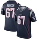 Andrew Rupcich ＃67 New England Patriots Legend Jersey - Men's Navy