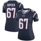 Andrew Rupcich ＃67 New England Patriots Legend Jersey - Women's Navy