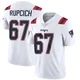 Andrew Rupcich ＃67 New England Patriots Limited Vapor Untouchable Jersey - Youth White