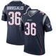 Andy Borregales ＃36 New England Patriots Legend Jersey - Youth Navy