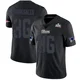 Andy Borregales ＃36 New England Patriots Limited Super Bowl LX Patch Jersey - Men's Black Impact