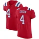 Antonio Gibson ＃4 New England Patriots Elite Vapor Untouchable Alternate Jersey - Men's Red