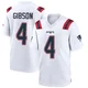 Antonio Gibson ＃4 New England Patriots Game Jersey - Youth White