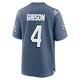 Antonio Gibson ＃4 New England Patriots Game Storm 2025 Rivalries Collection Jersey - Youth Blue
