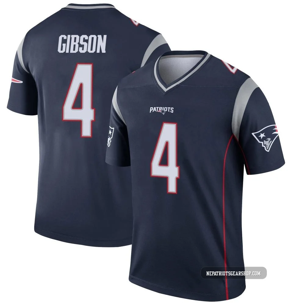 Antonio Gibson ＃4 New England Patriots Legend Jersey - Youth Navy