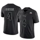 Antonio Gibson ＃4 New England Patriots Limited Reflective Super Bowl LX Patch Jersey - Men's Black