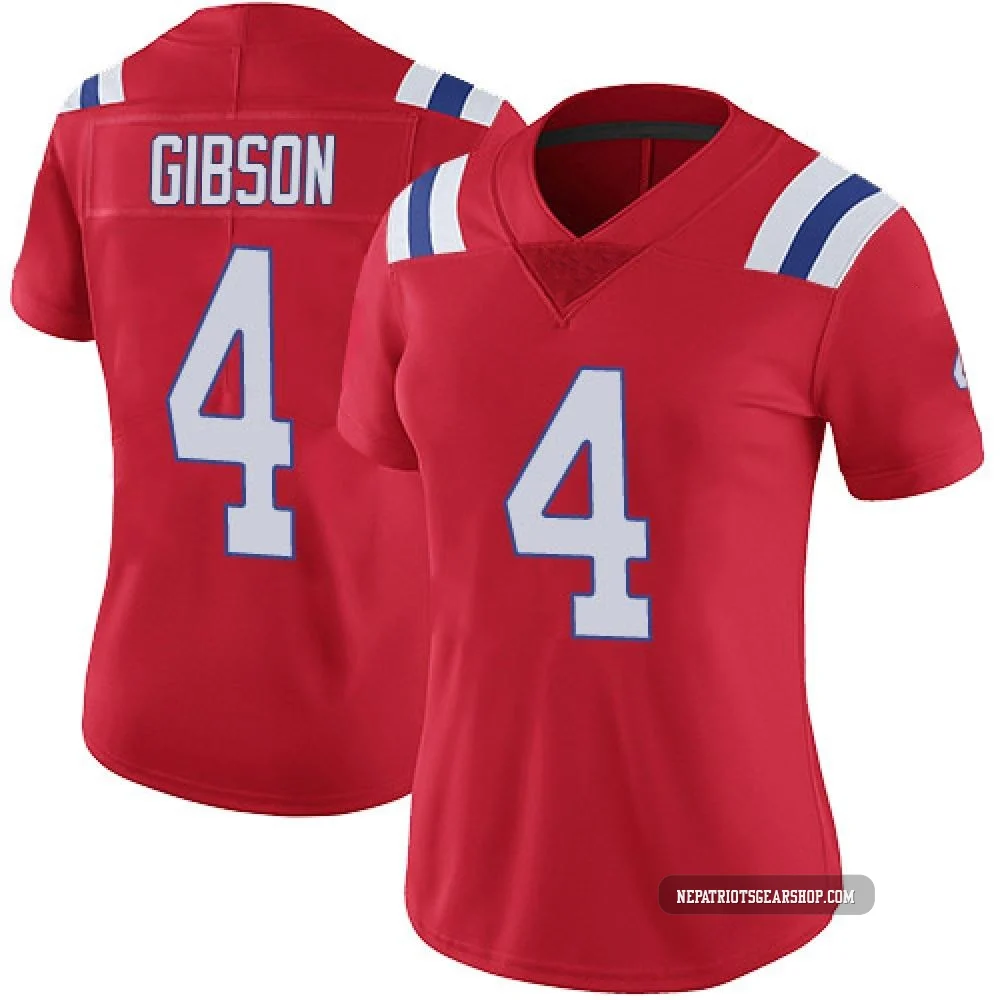 Antonio Gibson ＃4 New England Patriots Limited Vapor Untouchable Alternate Jersey - Women's Red