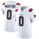 Behren Morton ＃0 New England Patriots Limited Vapor Untouchable Jersey - Men's White