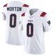 Behren Morton ＃0 New England Patriots Limited Vapor Untouchable Jersey - Youth White