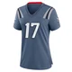 Ben Wooldridge ＃17 New England Patriots Game Storm 2025 Rivalries Collection Jersey - Women's Blue