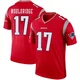 Ben Wooldridge ＃17 New England Patriots Legend Inverted Jersey - Youth Red