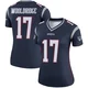 Ben Wooldridge ＃17 New England Patriots Legend Jersey - Women's Navy