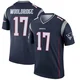 Ben Wooldridge ＃17 New England Patriots Legend Jersey - Youth Navy