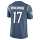 Ben Wooldridge ＃17 New England Patriots Limited Storm 2025 Rivalries Collection Jersey - Men's Blue
