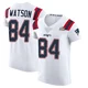Benjamin Watson ＃84 New England Patriots Elite Vapor Untouchable Super Bowl LX Patch Jersey - Men's White
