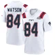 Benjamin Watson ＃84 New England Patriots Game Super Bowl LX Patch Jersey - Youth White