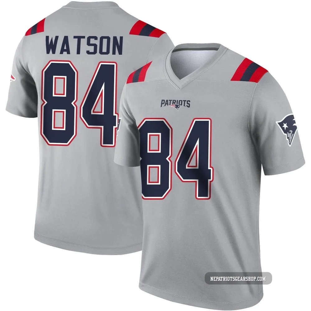 Benjamin Watson ＃84 New England Patriots Legend Inverted Jersey - Youth Gray