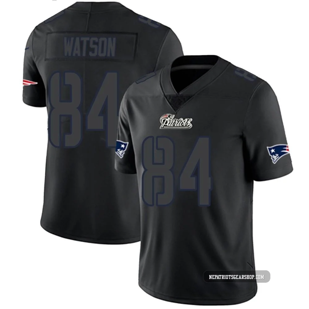 Benjamin Watson ＃84 New England Patriots Limited Jersey - Youth Black Impact