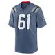 Brenden Jaimes ＃61 New England Patriots Game Storm 2025 Rivalries Collection Jersey - Men's Blue