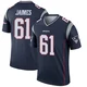 Brenden Jaimes ＃61 New England Patriots Legend Jersey - Youth Navy